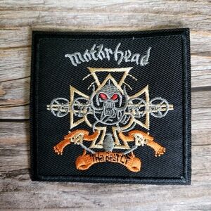 Motorhead Heavy Metal Rock Vintage 90's Embroidered Iron on Patch